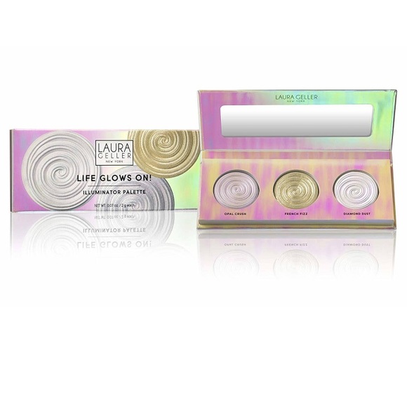 Laura Geller LIFE GLOWS ON Illuminator Palette 🍭 - Picture 3 of 7